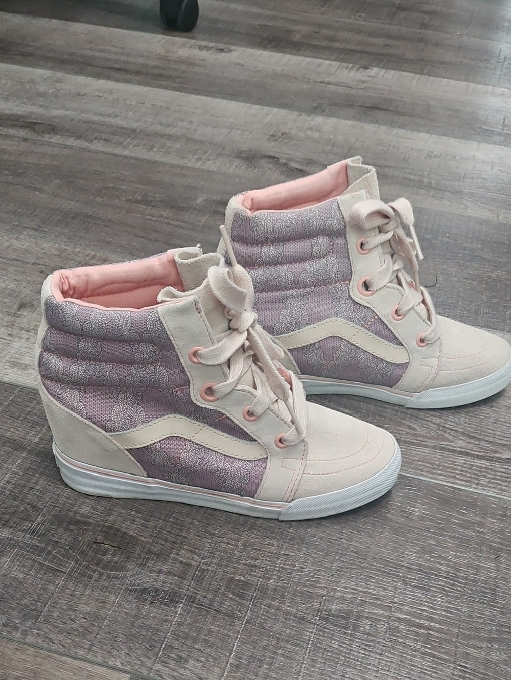 Vans High-Top Wedge Sneakers